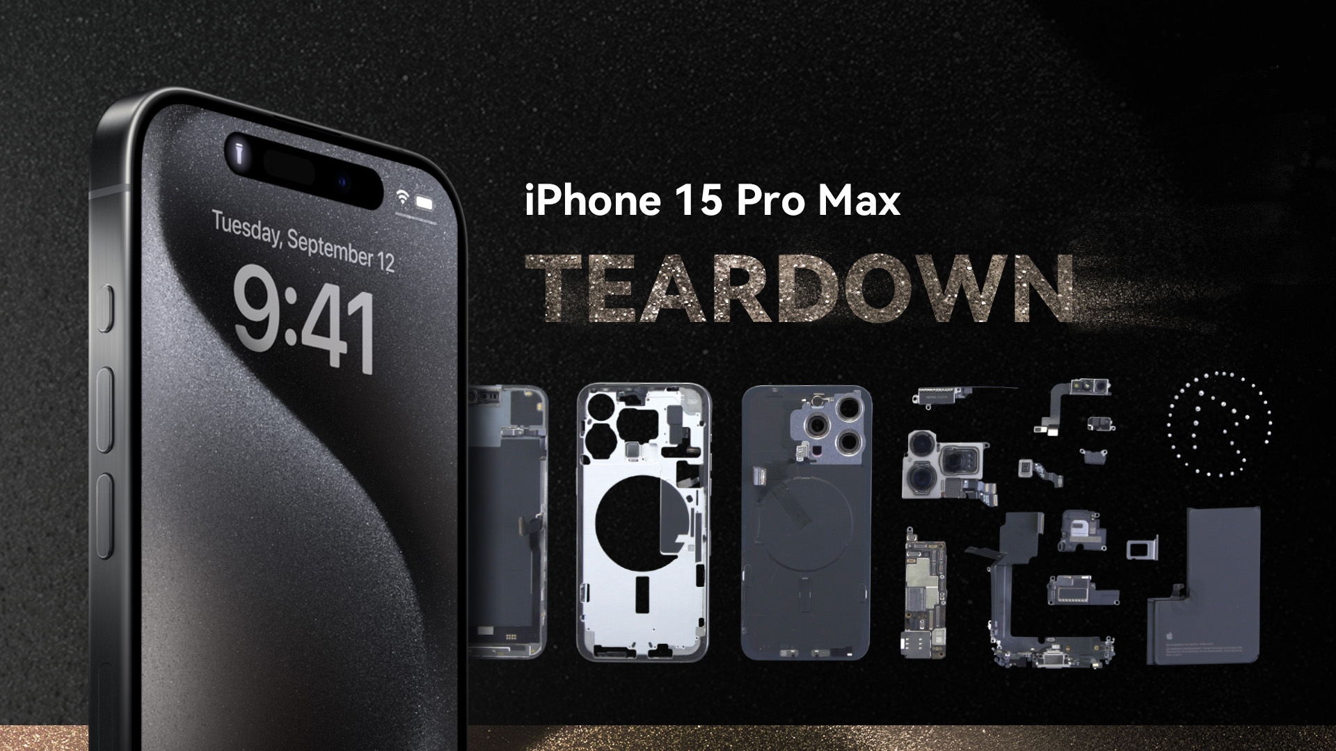 iPhone 15 Pro Max Teardown - REWA Tech